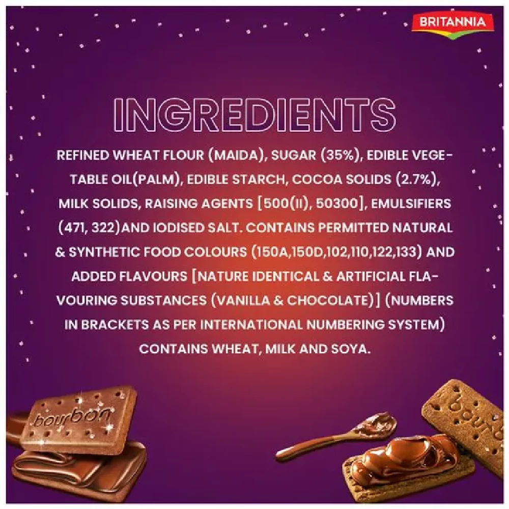 Britannia Bourbon - The Original Choco Creme Sandwich Biscuit, 50 g-3.webp